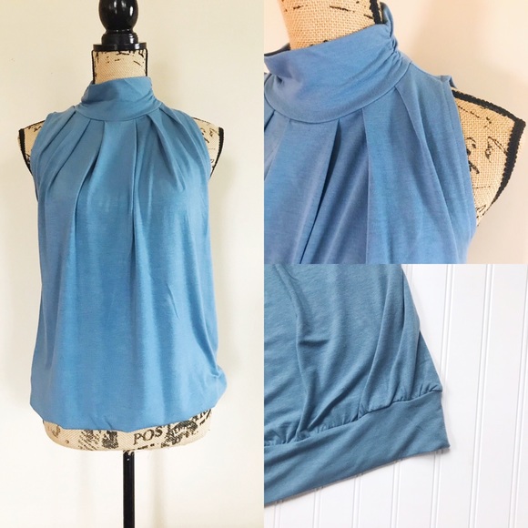 Titanium mock neck top - Picture 4 of 7